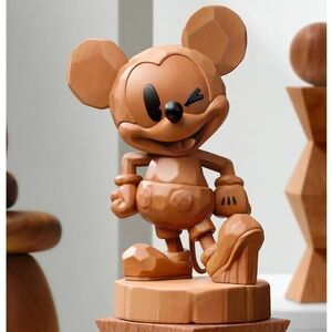 POP MART Disney Mickey Boundless Creativity Series Wooden Mickey